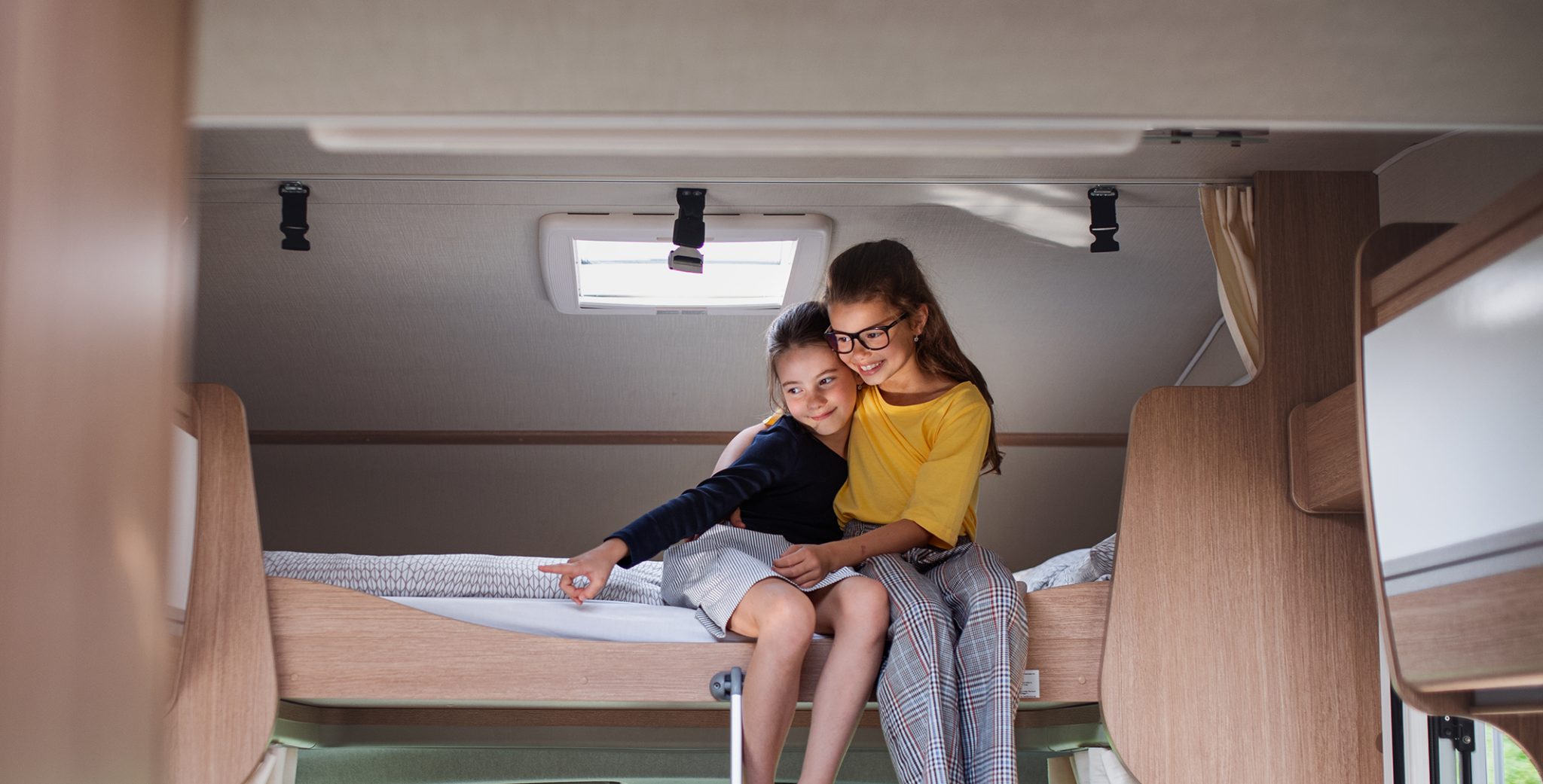 Sengeløsning til campingvogn - Tellus